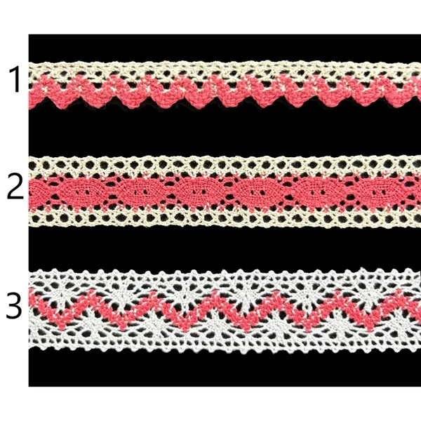Puntilla de hilo coral PC2-5