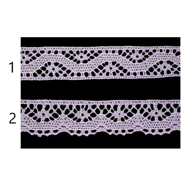 Puntilla de hilo malva PC5-1