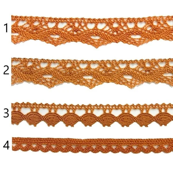 Puntilla de hilo naranja PC3-5