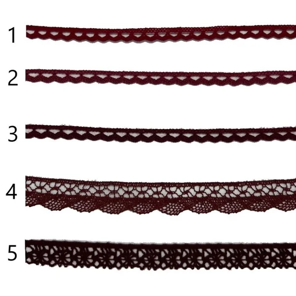 Puntilla de hilo Roja PC16-5