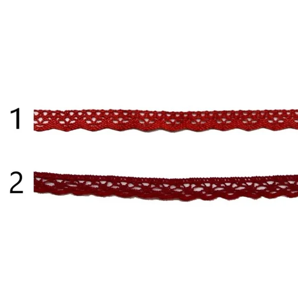 Puntilla de hilo Roja PC17-2