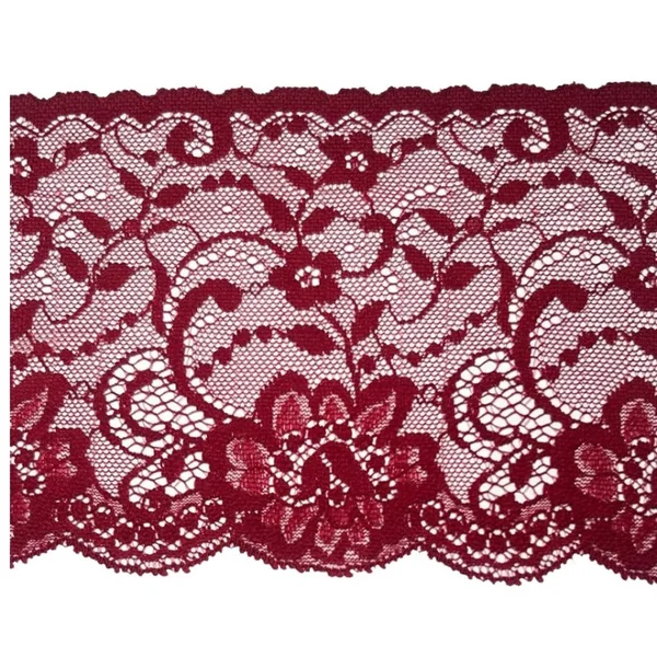 Puntilla de nylon granate PC17-3