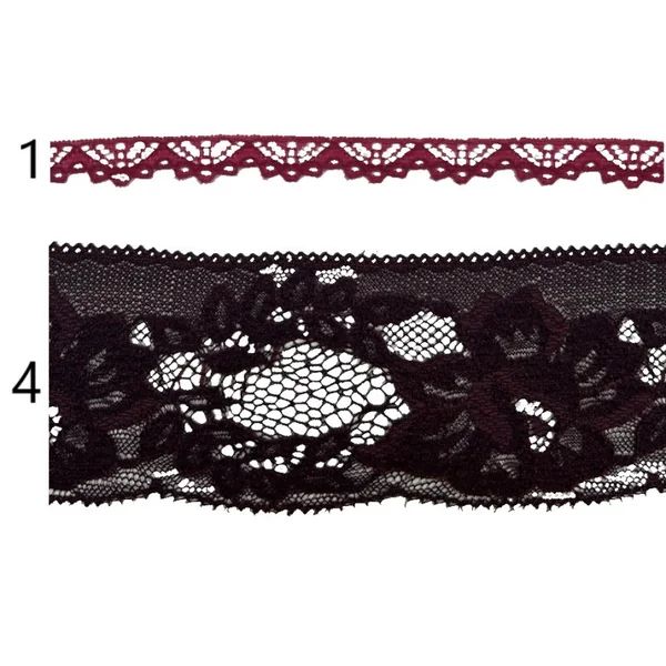 Puntilla de nylon Roja PC17-2