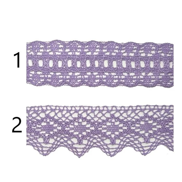 Puntilla hilo morada PC7-12