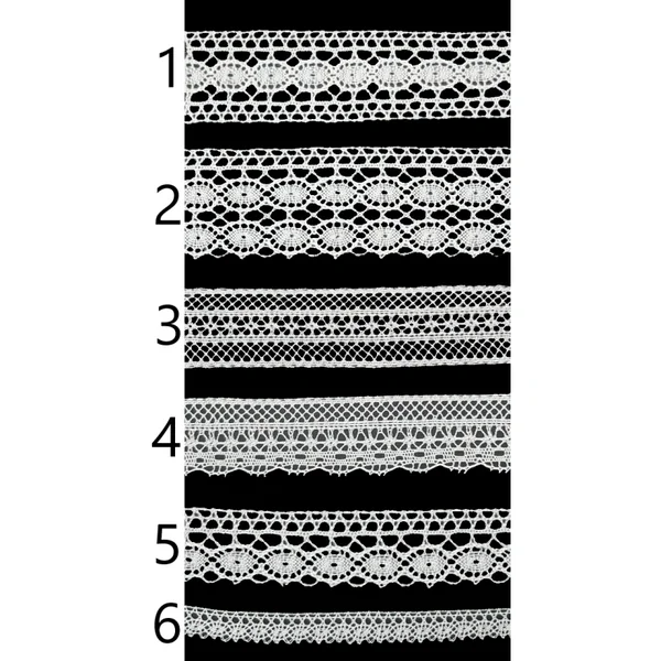Puntilla y Entredós Blanca PC62-6