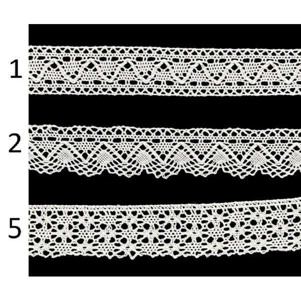 Puntilla y Entredós blanca PC63-4