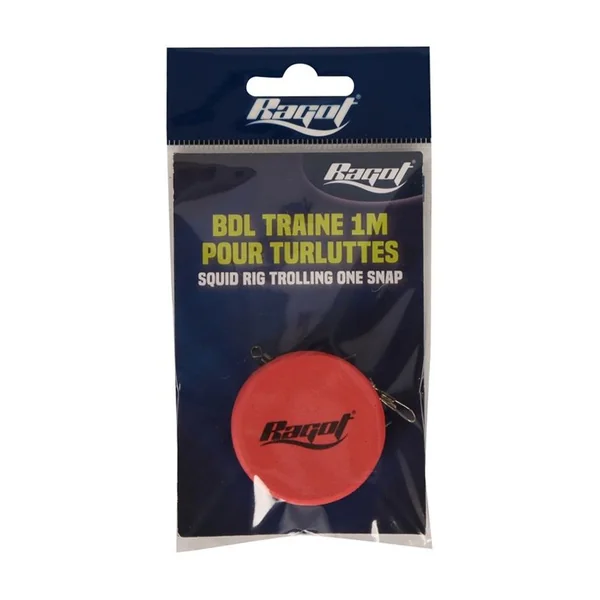 Ragot Squid Rig Trolling One Snap – Bajo Fluorocarbono Calamar
