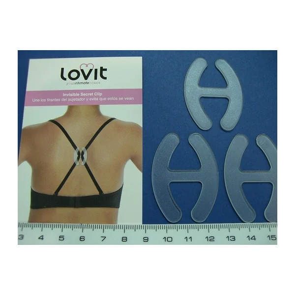 Recoge tirantes transparente