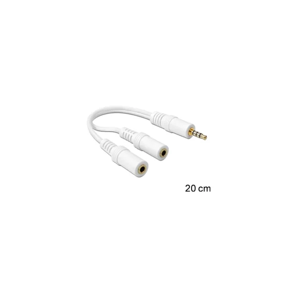 Repartidor de Audio DELOCK (Blanco) - Imagen 2