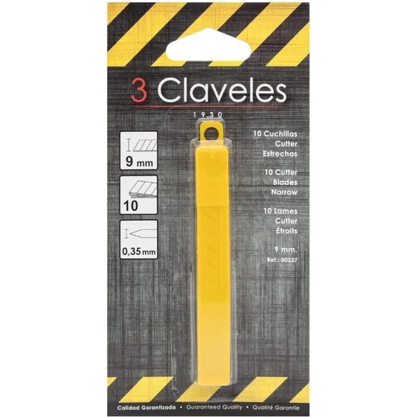 Repuesto de Cuchillas para Cúter - 3 Claveles