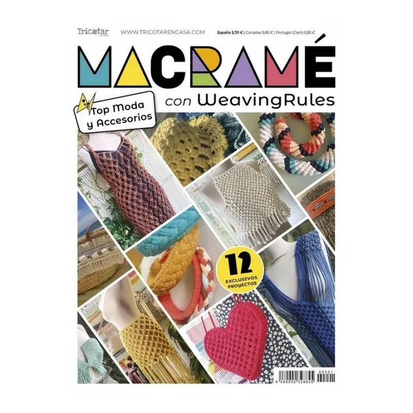 Revista macramé con WeavingRules Nº1