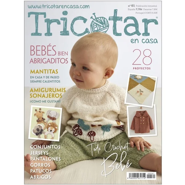 Revista tricotar en casa Nº 61 Bebé invierno