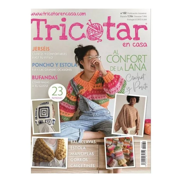 Revista tricotar en casa Nº 62