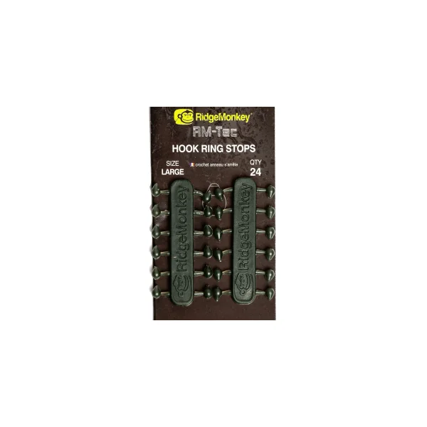 RIDGEMONKEY RM-TEC HOOK RING STOPS SMALL - Imagen 2