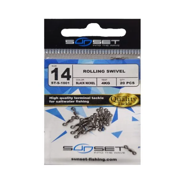 Rolling Swivel Sunset ST-S-1001 Nº14 - Monty pesca
