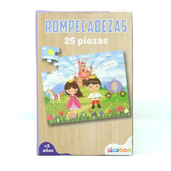 Rompecabeza 25 Piezas Princesa 3+ Sicoben