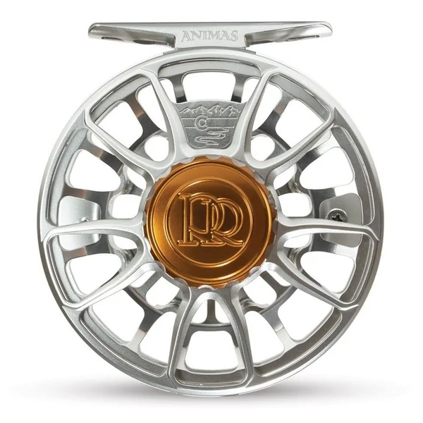Ross Reels Animas carrete de mosca platino
