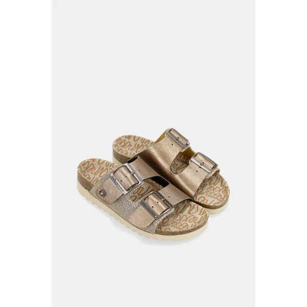 Sandalias bio de mujer bronce - Imagen 3