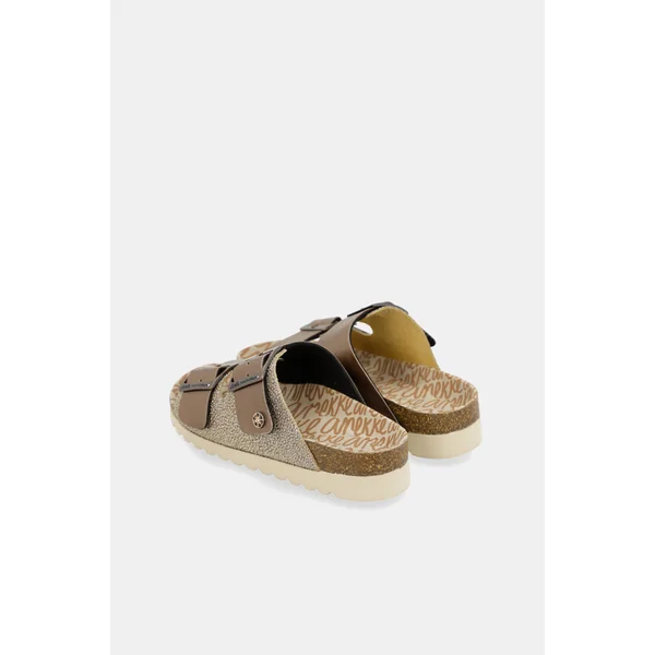 Sandalias bio de mujer bronce - Imagen 4
