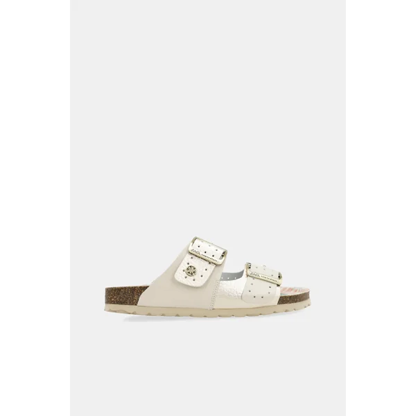 Sandalias bio de mujer dorado