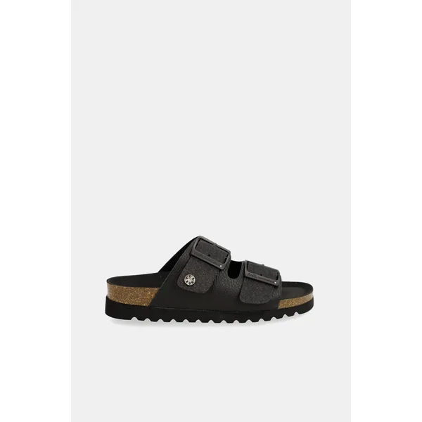 Sandalias bio de mujer negro
