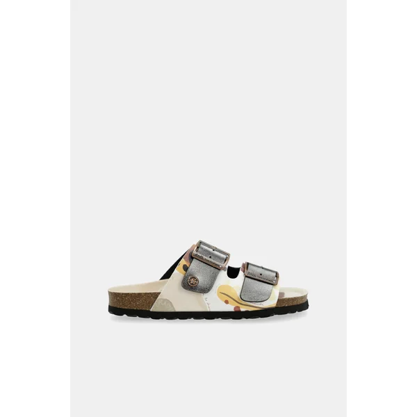 Sandalias bio multicolor negras