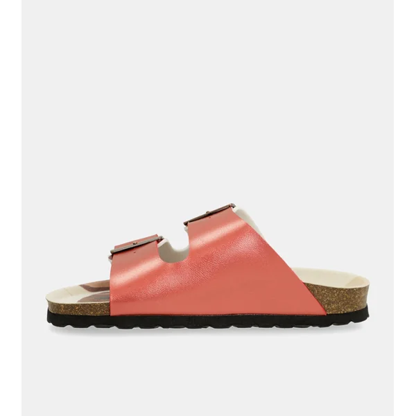 Sandalias bio multicolor rojas - Imagen 4