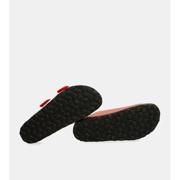 Sandalias bio multicolor rojas - Imagen 5