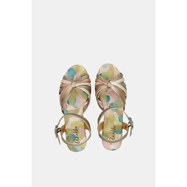 Sandalias cruzadas estampadas Bloom - Imagen 3