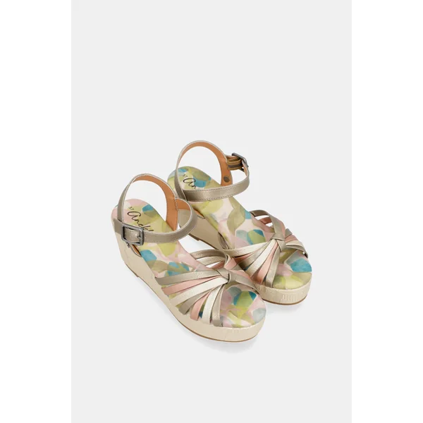 Sandalias cruzadas estampadas Bloom - Imagen 5