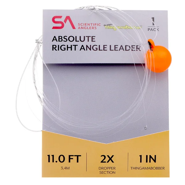 Scientific Anglers Absolute Right Angle Bajo de línea 11 ft 2X
