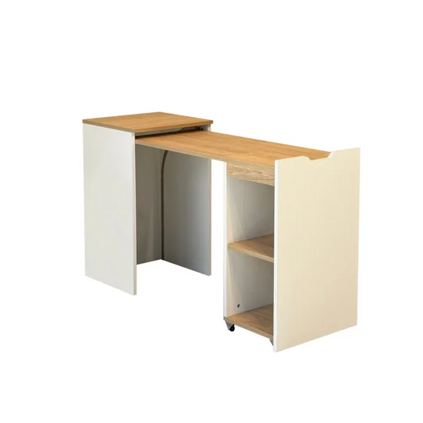 Scrivania in legno "Modulo" - 97 x 47 x 75 cm - Beige