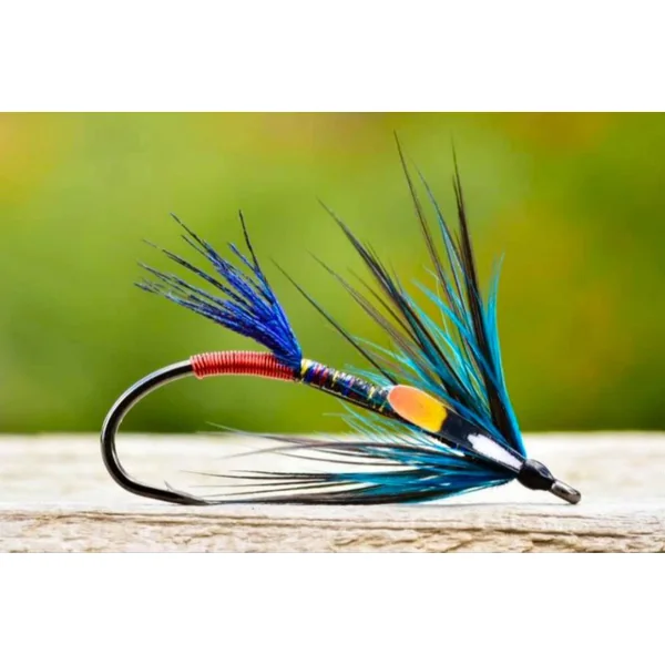 Semperfli Synthetic Jungle cock naranja caliente - Imagen 4