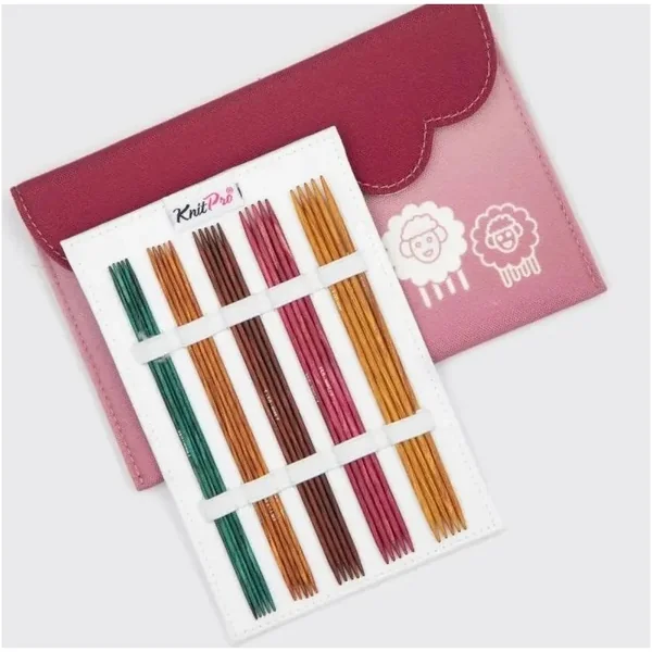 Set agujas de doble punta KnitPro Dreamz 15 cm 2-4 mm