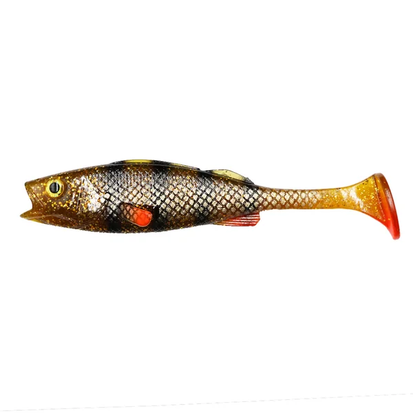 Señuelo blando LMAB KØFI (KÖFI) Perch Shad 14 cm