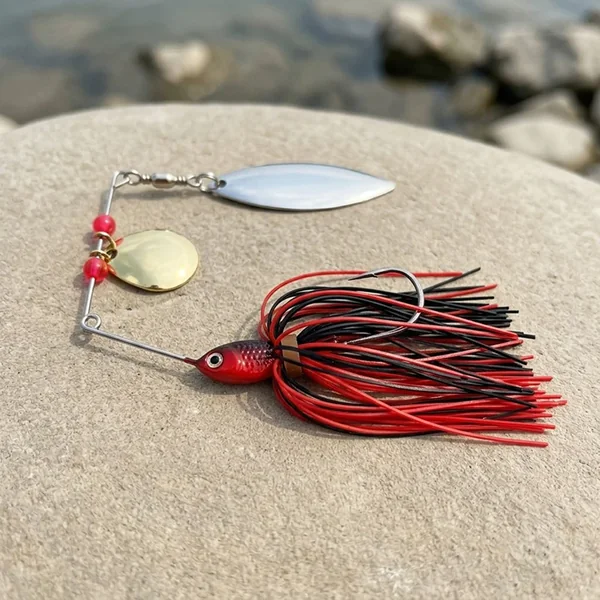 Señuelo spinnerbait para pesca