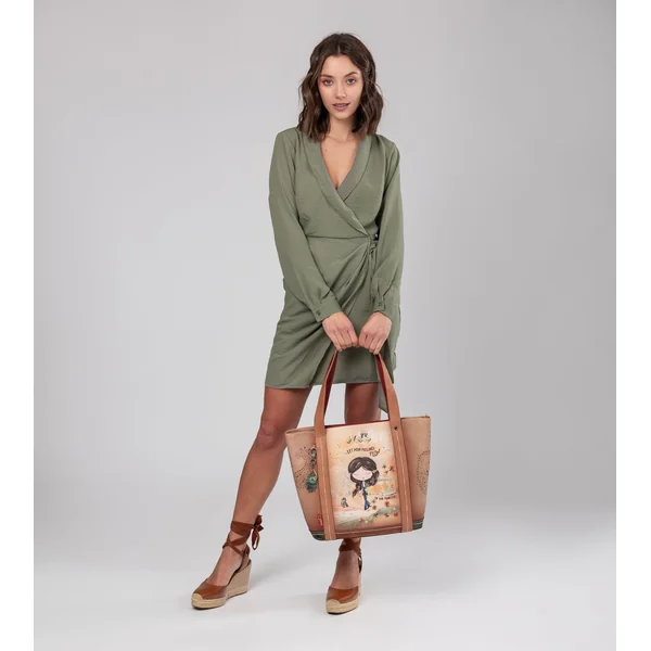 Shopping Peace & Love Camel - Imagen 2