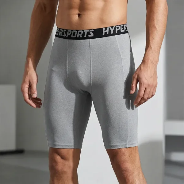 Shorts de compresión transpirables para hombre