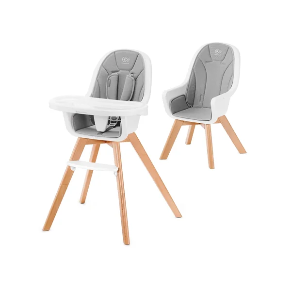 Silla de Comer KINDERKRAFT TIXI gris