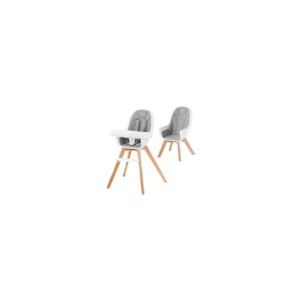 Silla de Comer KINDERKRAFT TIXI gris - Imagen 2