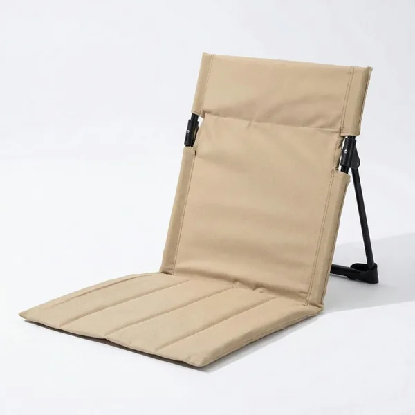 Silla plegable con respaldo para camping - Imagen 7