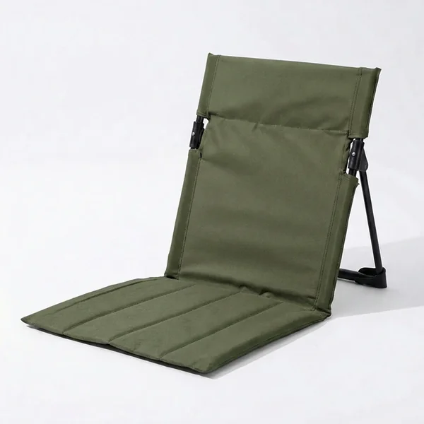 Silla plegable con respaldo para camping - Imagen 8