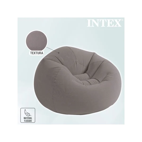 Sillón hinchable INTEX Beanless Bag - Imagen 2