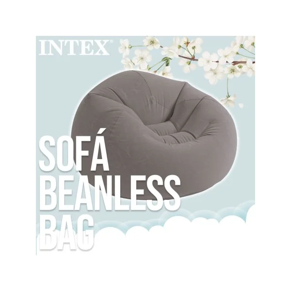 Sillón hinchable INTEX Beanless Bag - Imagen 5
