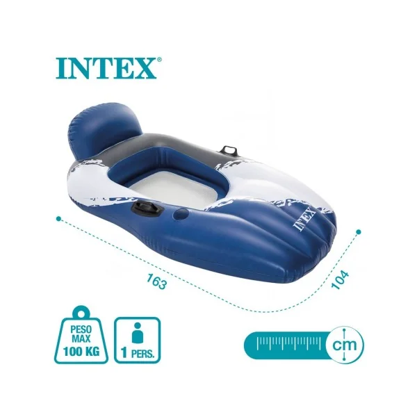 Sillón hinchable INTEX con respaldo - Imagen 6