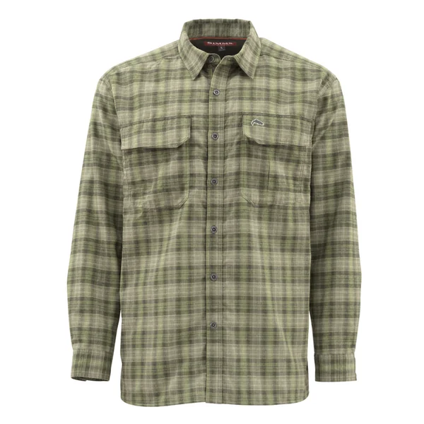 Simms Coldweather Shirt camisa de manga larga covert plaid