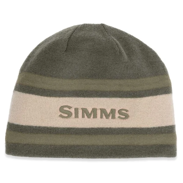 Simms Hayward Wool Beanie oliva oscuro