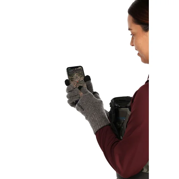 Simms Wool Full Finger Glove acero - Imagen 6