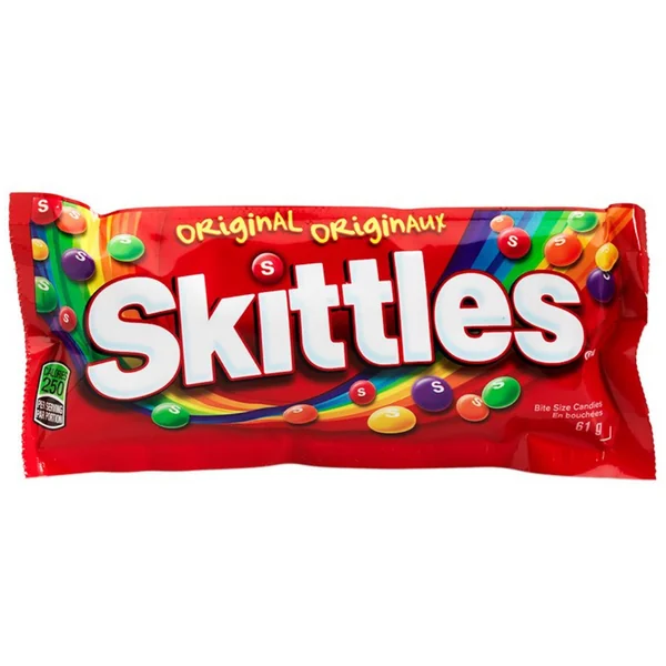 Skittles Original Caramelos 61.5gr