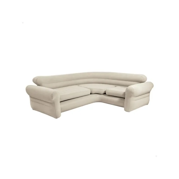 Sofá de canto insuflável INTEX 257x203x76 cm